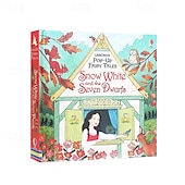 cheap Gifts-Pop-Up Fairy Tales 3D Picture Book Laser Cut, Eco-Friendly, High-Quality Paper Perfect for Anniversaries, Birthdays, Weddings Exquisite, Unique Designs Add Personal Greetings