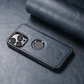 economico Cover per iPhone-telefono Custodia Per iPhone16 iPhone 15 Pro Max Plus iPhone 14 13 12 Pro Max Plus Per retro Supporta la ricarica wireless Resistente agli urti Retrò TPU pelle sintetica