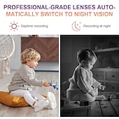 billiga IP-nätverkskamera för inomhus-mini wifi-kamera, 1080p hd spionkamera dold med ljud och video, minikamera med nattseende rörelsedetektering för utomhus/inomhus