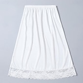 preiswerte Unterteile-Retro Vintage 1950er Unterrock Halbunterrock Satinrock Prinzessin 23,6&#039;&#039; / 60 cm Damen Halloween Karneval Maskerade Party / Abend Junggesellinnenabschiedsparty Erwachsene Röcke