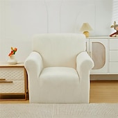 baratos Cobertura de Sofa-Capa elástica de sofá com cobertura completa para sala de estar, capa de assento de sofá, super macia e grossa, proteção de almofada de assento de móveis