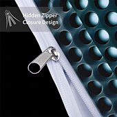 billige Dynetrekk sett-3d honeycomb 3-delt dundynetrekk for hotellsengesett for hjemmet komfortabelt trekk mykt og lett ultrafint fiber 1 dundynetrekk 2 putevar stort sengesett