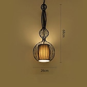 economico Luci Isola cucina-Lampada a sospensione a led Lampada a sospensione industriale Lampada a sospensione a cupola regolabile in metallo latern per sala da pranzo soggiorno 110-240v