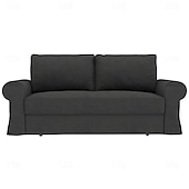 economico Copridivano-Copridivano letto in cotone al 100% di colore uniforme foderine in cotone trapuntato