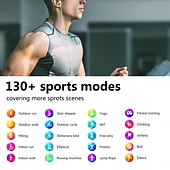 voordelige Smartwatches-f108 smartwatch hartslag bluetooth oproepinformatie push-step count sporthorloge slimme armband