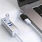 Недорогие Кабели для мобильных телефонов-Подходит для адаптера Apple Huawei Typec otg, планшета 3-в-1 для чтения и дисковой мыши, преобразователя USB3.0