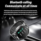 お買い得  スマートブレスレット-696 T99 スマートウォッチ 1.8 インチ スマートブレスレット ブルートゥース 歩数計 着信通知 睡眠サイクル計測器 と互換性があります Android iOS 男性 ハンドフリーコール メッセージ受信通知 カスタムダイヤル IP 67 57mmウォッチケース