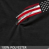  Per uomo Bandiera 4 luglio, 250° anniversario degli Stati Uniti Bandiera Americana Shorts Misura del girovita medio Vacanza Moda Streetwear Casuale All'aperto Ferie Coulisse Tasche Laterali