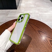 cheap iPhone Cases-Phone Case For iPhone 15 Pro Max iPhone 14 Pro Max iPhone 13 Pro Max Back Cover Transparent Shockproof TPU Acrylic