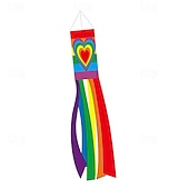 levne Pride Parade prosinec-pýcha duha větrná trubka vlajka směr větru taška vlajka venkovní nádvoří vlajka