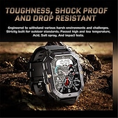 economico Smartwatch-C28 Orologio intelligente 2.02 pollice Intelligente Guarda Bluetooth ECG + PPG Pedometro Avviso di chiamata Compatibile con Android iOS Da donna Da uomo Standby lungo Chiamate in vivavoce Impermeabile