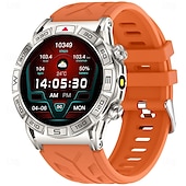 Χαμηλού Κόστους Smartwatch-Έξυπνο ρολόι 2024 1,43 ιντσών amoled smartwatch υψόμετρο πυξίδα ατμοσφαιρικής πίεσης ρολόι bluetooth βηματόμετρο υπενθύμισης κλήσεων παρακολούθησης δραστηριότητας με android ios γυναίκες άνδρες