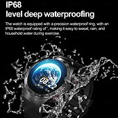 cheap Smart Wristbands-696 E800 Smart Watch 1.49 inch Smart Band Fitness Bracelet Bluetooth ECG+PPG Temperature Monitoring Pedometer Compatible with Android iOS Men Hands-Free Calls Message Reminder IP 67 46mm Watch Case