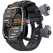 economico Smartwatch-Orologio intelligente 2 in 1 con auricolari smartwatch tws auricolare bluetooth cardiofrequenzimetro orologio sportivo orologio fitness
