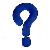 economico Imbottitura per cuscini-cuscino da viaggio con punto interrogativo, cuscino da aereo in memory foam per collo di adulti/bambini &amp;amp; cuscino di supporto per la schiena leggero per dormire in campeggio in casa, in ufficio,