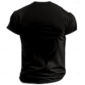 abordables Camiseta gráfica para hombres-Hombre Camiseta Camiseta superior Palabra Refranes y citas Jesús Cuello Barco Ropa Impresión 3D Calle Diario Deportes Manga Corta Moda