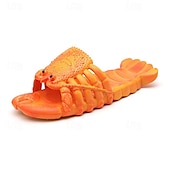 preiswerte Badezimmer-Organizer-Hai-Hausschuhe Kreativität Komfort lustige Hummer-Hausschuhe große Größe Hausschuhe, Pool, Strand &amp;Duschschuhe Freizeitschuhe Sandalen für Männer und Frauen &amp;Kinder Sommer Sandalen