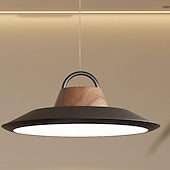 cheap Drum &amp; Cone Design-LED Pendant Light 3-Color Light 40cm 1-Light Vintage Industrial Metal Contemporary Modern Style CE Certified Dining Room Bedroom 110-240V
