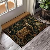 ieftine Portari-covor de ușă de cerb floral covor de bucătărie covor de podea covor anti-alunecare covor rezistent la ulei covor de interior în aer liber decor dormitor covor de baie covor de intrare