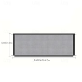 cheap Window Screen &amp; Door Screen-Dog Gates Indoor Pet Isolation Net Folding Safety Door Guard, Pet Isolation Net, Dog Barriers, Magic Gate for Dogs, Safety Fence for Hall Doorway, Pet Isolation Net Indoor Outdoor
