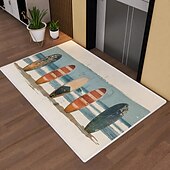 billiga Dörrmattor-sommar sufer board område matta kök matta halkfri oljesäker golvmatta vardagsrum matta inomhus utomhus matta sovrum dekor badrum matta entré matta dörr matta