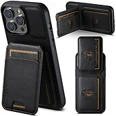 levne Pouzdra pro iPhone-Obal na telefon pro iPhone 16 iPhone 15 Pro Max Plus iPhone 14 13 12 11 Pro Max Plus zadní kryt s držákem magnetickým pro karty retro TPU PC PU kůže
