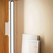 baratos Luzes de leitura-Lâmpada de mesa led recarregável de 1 unidade com controle de toque, luz de leitura led 2000mah operada por bateria, ímã de toque tricolor, removível e portátil