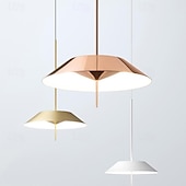 cheap Island Lights-LED Pendant Light  Kitchen Island Pendant Lamp 1-Light 30 cm Single Design Metal Painted Finishes Modern Nordic Style Bedroom Dining Room 110-240V