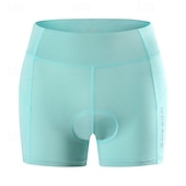 billige Bukser, shorts og skjørt til kvinner-WOSAWE Dame Sykkelshorts Fôrede sykkelshorts Sykkel Shorts Fôrede shorts Slank Fasong sport Pustende Hurtigtørkende Høy Elastisitet Bekvem Svart Rosa Klær Sykkelklær