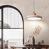 cheap Pendant Lights-1-Light 30 cm Single Design Pendant Light Stone Painted Finishes Modern Nordic Style 110-240V
