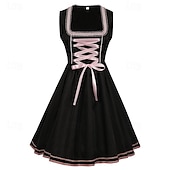 baratos Mulheres-Oktoberfest Vestidos Roupa Dirndl Bávaro Empregada Alemão Munique prados Mulheres Pano de Estilo Tradicional Sem Blusa