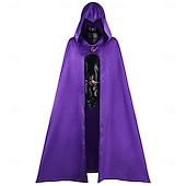 tanie Kostiumy anime-Młodzi Tytani Kruk Anime Kostium Cosplay Płaszcz Stroje Garnitury cosplay Karnawał Bal maskowy Trykot opinający ciało / Śpiochy dla dorosłych Pas Płaszcz Na Damskie Dla dorosłych
