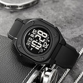 abordables Relojes digitales-SKMEI Hombre Reloj Digital Deportes Moda Reloj Casual Reloj de Muñeca Luminoso Cronómetro Despertador cuenta regresiva TPU Reloj