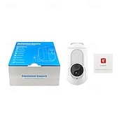 voordelige IP-netwerkcamera&#039;s voor binnen-Muur plug in camera wifi 360 1080p mini surveillance home security bescherming nachtzicht led lamp licht ip camera&#039;s