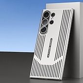 Недорогие Чехлы для Samsung-телефон Кейс для Назначение SSamsung Galaxy S24 Ultra S23 Ultra Кейс на заднюю панель Защитная пленка для объектива камеры Защита от удара броня Покрытие ПК