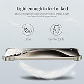 economico Cover per iPhone-telefono Custodia Per iPhone 15 Pro Max Plus iPhone 14 13 12 Pro Max Plus Custodia paraurti senza cornice Staccabile Protezione per obiettivo della fotocamera Resistente agli urti Placcatura Metallo