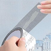 رخيصةأون شاشة للنافذة والباب-شريط إصلاح شبكة 5x200 سم للنوافذ والأبواب، مضاد للماء لرقعة شبكة البعوض، ذاتي اللصق، أداة لإصلاح الثقوب المكسورة