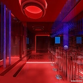 billige vanntette stripelys-led utendørs stripe lys ac220v vanntett ip67 lys stripe eu plug fleksibel tau lys 5050 60 led/m høy lysstyrke egnet for innendørs og utendørs kommersiell belysning dekorasjon inkludert installat