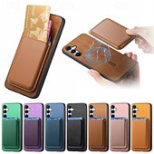 Недорогие Чехлы для Samsung-телефон Кейс для Назначение SSamsung Galaxy S24 Ultra Plus S23 Ultra Plus А55 А35 А25 А15 5Г A54 A34 A14 S25 Ультра Магнитный адсорбционный футляр