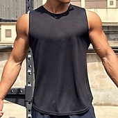 economico T-shirt e Canottiere da Corsa-Per uomo Canotta da allenamento Canotta da corsa Canotta da palestra Senza Maniche Gilet / Panciotto Casuale Athleisure Asciugatura Rapida Morbido Traspirante Allenamento in Palestra Camminata Jogging