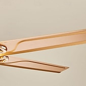 economico Ventilatore da soffitto con luci-ventilatore a soffitto a led luce cristallo oro luce di lusso 3 colori-luce acrilico moderno stile nordico camera da letto sala da pranzo 110-240v