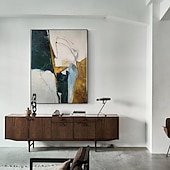 preiswerte Abstrakte Gemälde-handgemachtes abstraktes minimalistisches Texturfolie-Gold-Ölgemälde auf Leinwand, große Wandkunst, individuelles Folien-Goldgemälde, Goldfoliengemälde, Goldgemälde, Wanddekoration für Wohnzimmer
