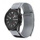 cheap Samsung Watch Bands-Watch Band for Samsung Galaxy Watch 7/6/5/4 40/44mm, Galaxy Watch 5 Pro 45mm, Galaxy Watch 6/4 Classic 42/46/43/47mm, Watch 3, Active 2, Gear S3 S2 Nylon Replacement  Strap Braided Luxury Adjustable