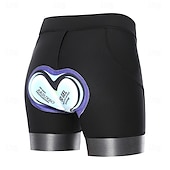 billiga Byxor, shorts och kjolar för kvinnor-Dam Cykelshorts Cykel Shorts sporter 3D Tablett Andningsfunktion Snabb tork Hög Elasisitet Svart Marinblå Kläder Cykelkläder