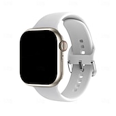 billige Smartarmbånd-696 HK9MINI Smartklokke 1.75 tommers Smart armbånd Smartwatch blåtann Skritteller Samtalepåminnelse Søvnmonitor Kompatibel med Android iOS Dame Herre Håndfri bruk Meldingspåminnelse IP 67 36mm urkasse