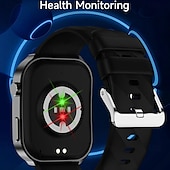 cheap Smartwatch-696 U13 Smart Watch 2.2 inch Smartwatch Fitness Running Watch Bluetooth ECG+PPG Pedometer Call Reminder Compatible with Android iOS Women Men Hands-Free Calls Message Reminder IP 67 46mm Watch Case