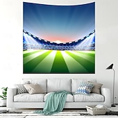 preiswerte Urlaubsteppiche-Europäische Fußball-Cup-Wandteppich zum Aufhängen, große Wandteppiche, Wanddekoration, Fotohintergrund, Decke, Vorhang, Heim, Schlafzimmer, Wohnzimmer, Dekoration