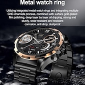 preiswerte Smartwatch-696 HK98 Smartwatch Fitness Tracker EKG PPG Bluetooth-Anruf Erinnerung Android iOS IP67 48mm 1.43&quot;