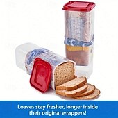 cheap Fruit &amp; Vegetable Tools-Bread Box, Fresh Bread Storage Container, Bread Loaf Storage Dispenser, Bread Toast Storage Box, Bread Storage Dispenser, Bread Crisper, Grain Storage Box, Ingredients To-Go Box, Food Storage Box