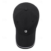 cheap Men&#039;s Baseball Cap-Men&#039;s Baseball Cap Sun Hat Trucker Hat Black Navy Blue Polyester Fashion Casual Street Daily Letter Adjustable Sunscreen Breathable Quick Dry